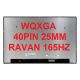 LED Ekran za laptop 16 WQXGA 40PIN 25MM RAVAN 165HZ - 111408-1