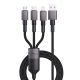 Kabl USB U87 3in1 Type USB A  to Micro/Type C/Lightning - EP3194342