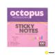 OCTOPUS Samolepljivi blok 75x75mm 100 lista pastel pink unl-2039 - 112919-1-1