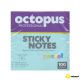 OCTOPUS Samolepljivi blok 75x75mm 100 lista pastel plavi unl-2041 - 112921-1