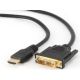 GEMBIRD Adapter HDMI na DVI muško-muški kabl, CC-HDMI-DVI-6, 1.8m - 114389