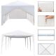 TIMELESS TOOLS Beli Paviljon Party 9x3m sa Stranicama - 1144-1-1