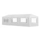 TIMELESS TOOLS Beli Paviljon Party 9x3m sa Stranicama - 1144-1-1