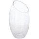 ATMOSPHERA Vaza 13x23cm staklo providno bela - 114791-1