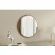 HANAH HOME Dekorativno ogledalo Ozze, braon - EP3132562