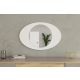 HANAH HOME Dekorativno ogledalo Obble, bela - EP3132622