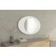 HANAH HOME Dekorativno ogledalo Obble, bela - EP3132622