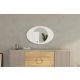 HANAH HOME Dekorativno ogledalo Obble, bela - EP3132622