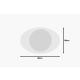 HANAH HOME Dekorativno ogledalo Obble, bela - EP3132622