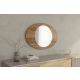 HANAH HOME Dekorativno ogledalo Obble, braon - EP3132619