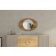 HANAH HOME Dekorativno ogledalo Obble, braon - EP3132619