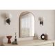 HANAH HOME Dekorativno ogledalo Brilya, svetlo braon - EP3132634