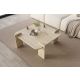 HANAH HOME Klub sto Woog, mermerna krem - EP3056493