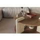 HANAH HOME Klub sto Oalla, braon/mermerna - EP3056508