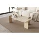 HANAH HOME Klub sto Lovge, mermerna krem - EP3056511