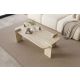 HANAH HOME Klub sto Lovge, mermerna krem - EP3056511