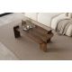 HANAH HOME Klub sto Lovge, braon - EP3056514