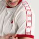 FK CRVENA ZVEZDA majica za muškarce, off white sa trakama - 117-25-2