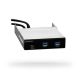 CHIEFTEC MUB-3003C 3.5'' 2xUSB 3.0 + 1xUSB Type-C Front Panel - 117043