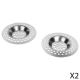 FIVE Mrežica za umivaonik 2/1 7vx0,5cm metal siva - 117263
