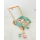 LEGLER Drvena hodalica za bebe - pastel - L11766