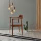HANAH HOME Trpezarijska stolica Albero43, braon - 117FRF1143