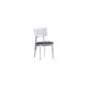 HANAH HOME Trpezarijska stolica Albina, bela/siva - 117FRF1301