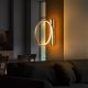 OPVIQ LED zidna lampa Halka 13305, zlatna - EP3007638