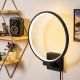 OPVIQ LED zidna lampa Halka 13309, crna - EP3007644
