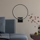 OPVIQ LED zidna lampa Halka 13309, crna - EP3007644