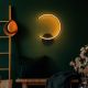 OPVIQ LED zidna lampa Moon 13328, crna - EP3007650