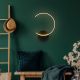 OPVIQ LED zidna lampa Moon 13328, crna - EP3007650