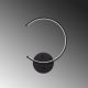OPVIQ LED zidna lampa Moon 13328, crna - EP3007650