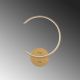 OPVIQ LED zidna lampa Moon 13329, zlatna - EP3007653