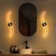 OPVIQ LED zidna lampa Yılan 13281, crna - EP3007662