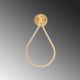 OPVIQ LED zidna lampa Damla 13534, zlatna - EP3007677