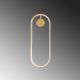 OPVIQ LED zidna lampa Can 13557, zlatna - EP3007683