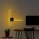 OPVIQ LED zidna lampa Sarf 13615, crna - EP3007695
