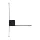 OPVIQ LED zidna lampa Sarf 13615, crna - EP3007695