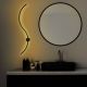 OPVIQ LED zidna lampa Uyan 13601, crna - EP3007704