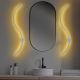 OPVIQ LED zidna lampa Uyan 13603, siva - EP3007710