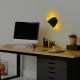 OPVIQ Zidna lampa Heybe 13623, crna/zlatna - EP3007719