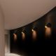 OPVIQ Zidna lampa Heybe 13623, crna/zlatna - EP3007719
