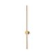 OPVIQ LED zidna lampa Sword 13487, zlatna - EP3007773