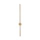 OPVIQ LED zidna lampa Sword 13487, zlatna - EP3007773