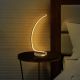 OPVIQ Stona LED lampa Bevel 13322, zlatna - EP3007815