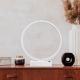 OPVIQ Okrugla LED stona lampa Halka 13308, bela - EP3007830