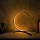 OPVIQ Stona LED lampa Moon 13330, crna - EP3007833