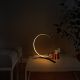 OPVIQ Stona LED lampa Moon 13330, crna - EP3007833
