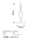 OPVIQ LED stona lampa Zozo 13292, zlatna - EP3007860
